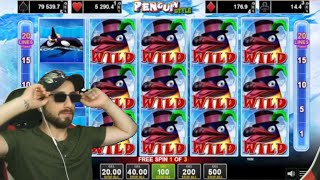 PENGUIN STYLE  SUPER BONUS   100₾ და 200₾ ბეთზე ბონუსები [upl. by Oicneconi]