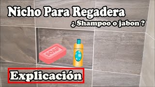 Nicho Para Bañera o Regadera [upl. by Ettenom]