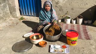 Traditional Pickle Of Rattlesnake Beans Recipe Organic Pickle Made At Home In Gilgit Baltistan Pk [upl. by Htebyram]