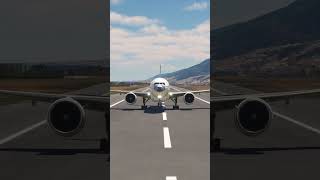 beautiful view of airplanes when landing eps1740 [upl. by Carnes]