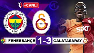 Fenerbahçe 13 Galatasaray  Süper Lig Canlı Yayın [upl. by Norbel]