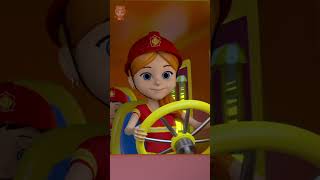 Wheels On The Firetruck shorts kidssongs nurseryrhymes littletreehouse babysongs [upl. by Seyler]