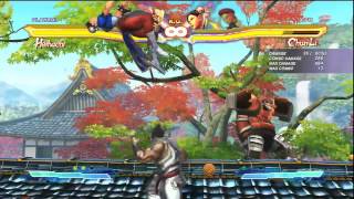 Street Fighter X Tekken  Kazuya amp Heihachi Combo Exhibition [upl. by Malchy812]