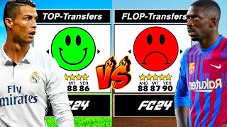 TOP Transfers vs FLOP Transfers in FC 24 👀⚽️ [upl. by Rahmann165]