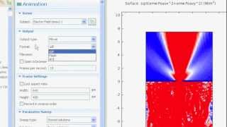 13 Create Animation Video Movie  COMSOL 42 Tutorial [upl. by Accisej]