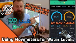 DIY Water Level and Flowmeters using Blynk and Arduino Project  Everlanders hack the World [upl. by Berglund425]