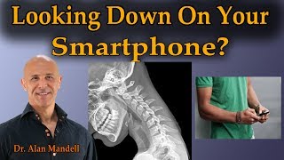 Painful Neck Condition Occipital Neuralgia When Looking Down On Your Smartphone  Dr Mandell [upl. by Herates]