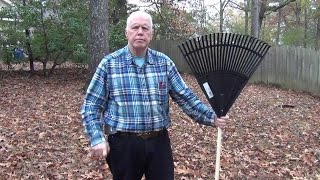 How To Rake Bag Leaves  the EASY WAY [upl. by Hamilton770]