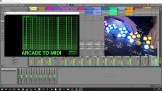 ArcadeToMidi  second controller added [upl. by Oria]
