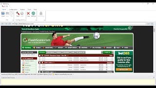 How to capture Opening and Closing Odds from flashscorecom using Webharvy [upl. by Reave]