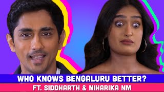 All Things Bangalore  Siddharth  Niharika NM  Hotstar Specials Escaype Live  May 20th [upl. by Tronna834]