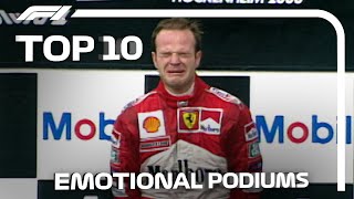 Top 10 Emotional Podiums [upl. by Sllew]