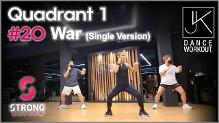 JampKWorkout Strong Nation  20 Q1  War Single Version  HIIT  Dynamic Workout  Home Training [upl. by Yelha]