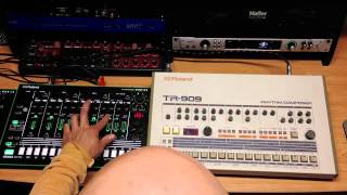 Roland Aira TR8 VS TR909 Unbiased Comparison HQ [upl. by Holly-Anne]