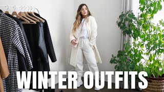 WINTER LOOKBOOK 2021  10 OUTFITS TRENDY HIVERNAL [upl. by Obala903]