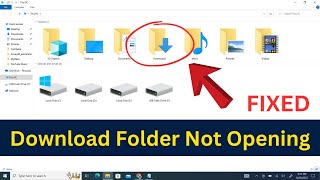 How To Fix Download Folder Not Responding Windows 10  Easiest Way [upl. by Mayworm]