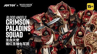 JoyToy 118 Warhammer The Horus Heresy，Blood Angels Crinson Paladins Squad [upl. by Eronel]