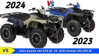 2024 Yamaha Kodiak 450 EPS SE VS 2023 Yamaha Kodiak 450 EPS SE [upl. by Anirret]