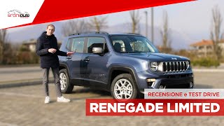 Jeep Renegade Limited Recensione e prova su strada  SIRONI AUTO Srl [upl. by Artenek]