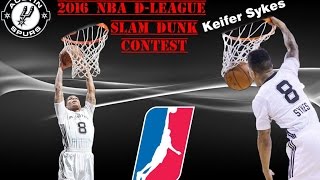 Keifer Sykes Best Dunks  2016 NBA DLeague Dunk Contest Preview [upl. by Vogel775]