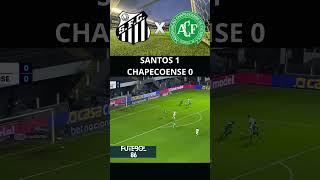 Santos 1 x Chapecoense melhoresmomentos gols futebol [upl. by Garnet]