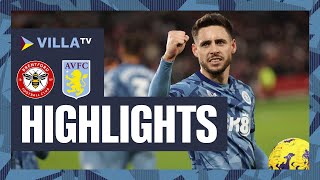 MATCH HIGHLIGHTS  Brentford 12 Aston Villa [upl. by Strohl]