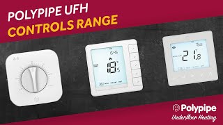 The differences between the Polypipe Underfloor Heating controls range  Simple Standard Smart [upl. by Warenne]