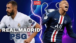 REAL MADRID  PSG LIGUE DES CHAMPIONS 18 DE FINALE RETOUR EN DIRECT [upl. by Vivian]