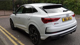 Audi RSQ3 Sportback Vorsprung Edition  Exterior Interior and Insane Sound on Launch Control [upl. by Enyedy]