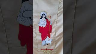 bishop chasuble work by rrr business embroidery [upl. by Laicram]