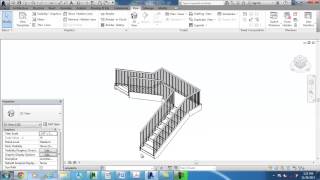 Creating Stairs in Revit [upl. by Peckham376]