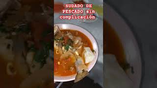 sudado de PESCADO rápido y fácil sudadodepescadoa peru [upl. by Alleul]