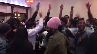 Gurratan Singh Supporters Celebrate NDP Victory in Brampton East [upl. by Vaientina]