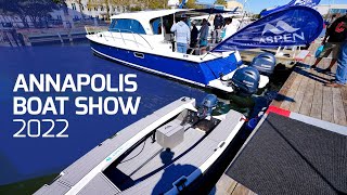 Aspen Catamarans took me on a Dinghy Ride  Annapolis Boat Show 2022  Aspen C108 [upl. by Ajram910]