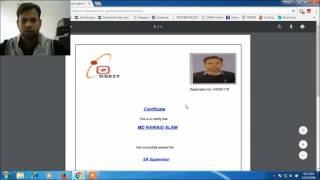 How to download Aadhaar Certificate for NSEIT exam passed Candidates [upl. by Zusman442]