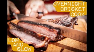 OVERNIGHT Brisket Cook The Easiest Way [upl. by Annabell]