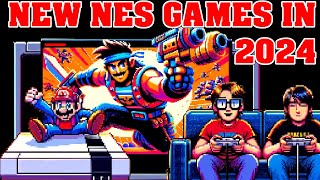 TOP 10 NES Homebrew Games From 2023 To Play in 2024 [upl. by Aneema]