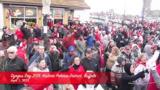 2013 Dyngus Day Parade Buffalo New York Historic Polonia District [upl. by Jairia]