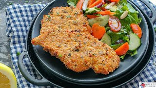 Baked Panko Crusted Chicken Breasts Video [upl. by Occer]