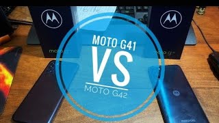 Motorola Moto G41 Vs Motorola Moto G42 [upl. by Assenar]