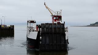 MV Loch Linnhe Arriving Into Largs [upl. by Rabjohn]