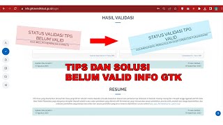 Solusi Info GTK Belum Valid Semester 2 Tahun 2023 [upl. by Coral279]