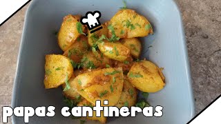 Papas cantineras  La Cocina de un Pinche [upl. by Theo]