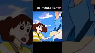 Shinchans love for his family💗❤️shinchan shinchanthemesong shinchanhindi shinchanaichan [upl. by Hazel]