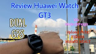 Fitur Olahraga Huawei Watch GT 3 Review huaweiwatchgt3 smartwatch [upl. by Maurise]