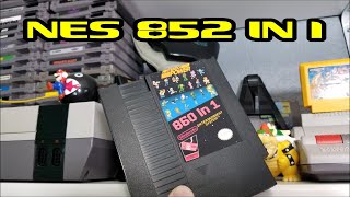 NES 852 in 1 MultiCart test amp review [upl. by Denoting]