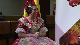 Ajuntament de Burriana Entrevista candidata a Reina Fallera 2025 ADRIANA GAUCHÍA CORBALÁN [upl. by Eirotal]