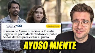 EL NOVIO DE AYUSO RECONOCIÓ EL FRAUDE Y AYUSO MIENTE  Alán Barroso [upl. by Lan]