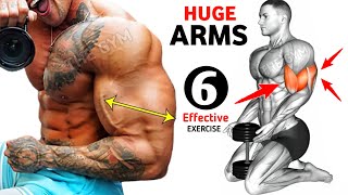 Biceps and Triceps workout at gym  6 effective exercises [upl. by Griffin]