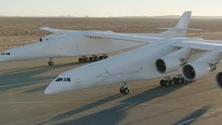 Stratolaunch HighSpeed Taxi Test [upl. by Neirad]